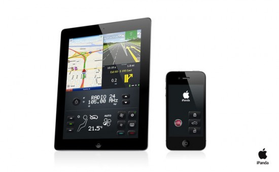 Fiat iPanda - iPad2 iPhone 4