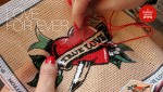 EMBROIDERY TATTOO CANVAS