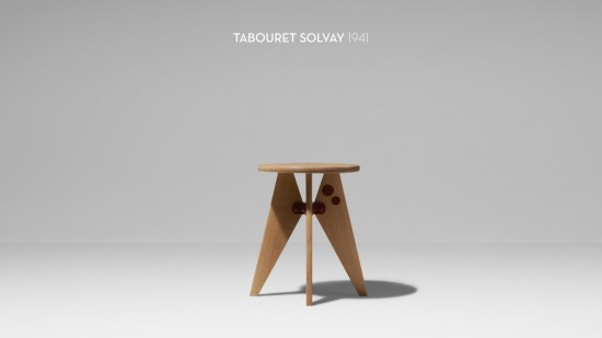 TABOURET SOLVAY 1941