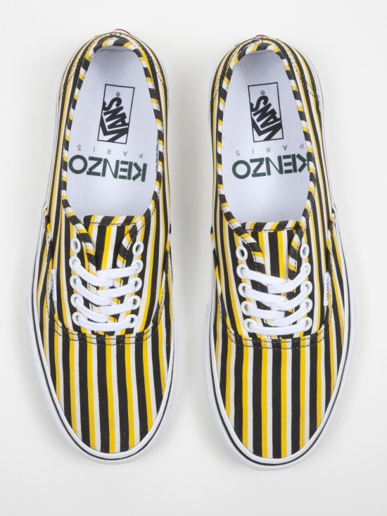 Authentic (Kenzo Stripes) Black Old Gold