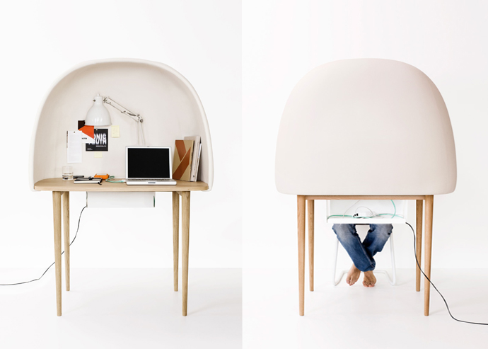 REWRITE desk designed by GamFratesi, Ligne Roset, 2011