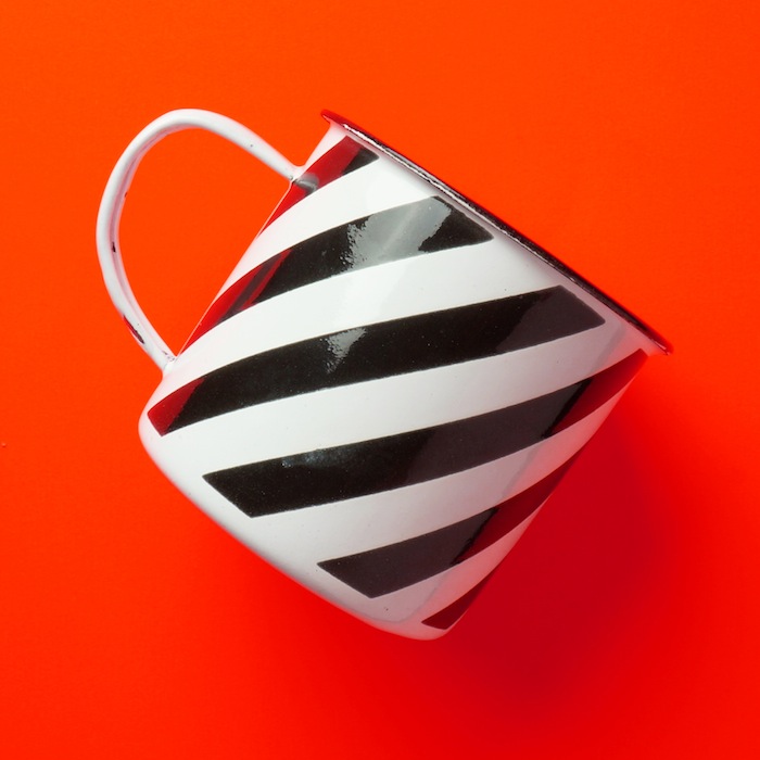 Striped Enamel Mug 2