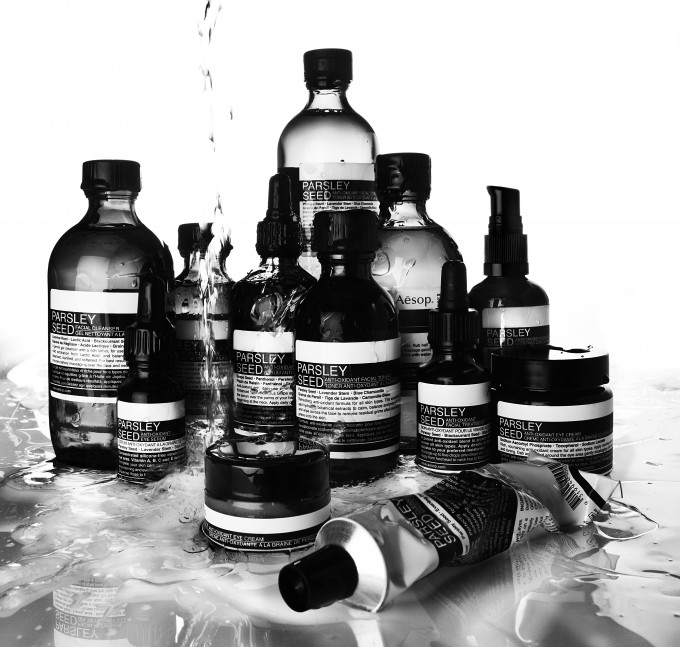 AESOP SKIN PARSLEY SEED RANGE 2012