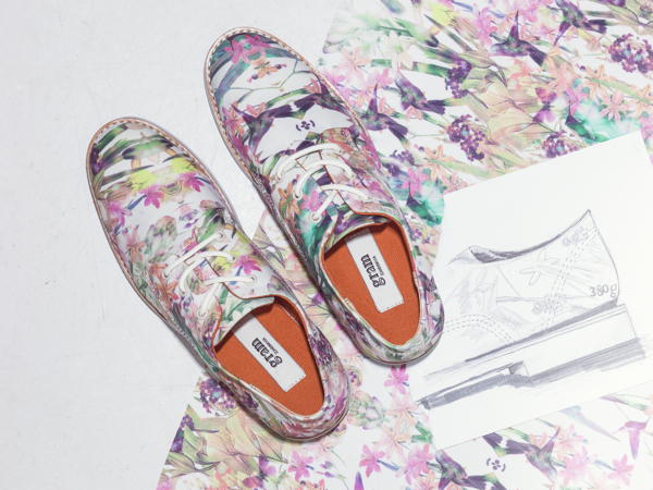 Gram shoes 380g digital flower SS14