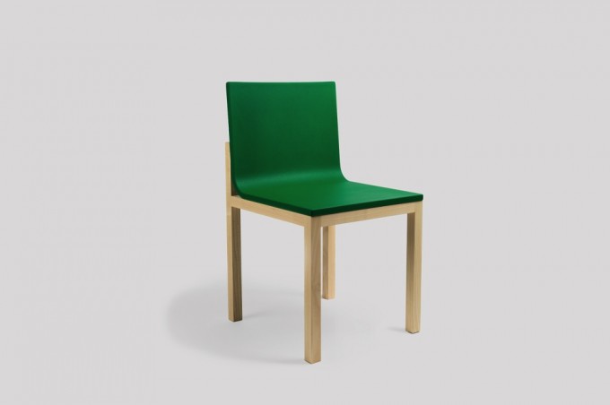 WH Slope Chair green-ash