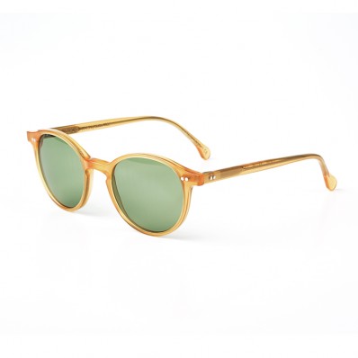 CRAN Honey Acetate Frame with Bottle Green Lenses TBD BY KADOR 1962