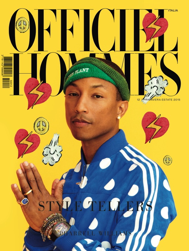 Pharrell x L'Officiel cover