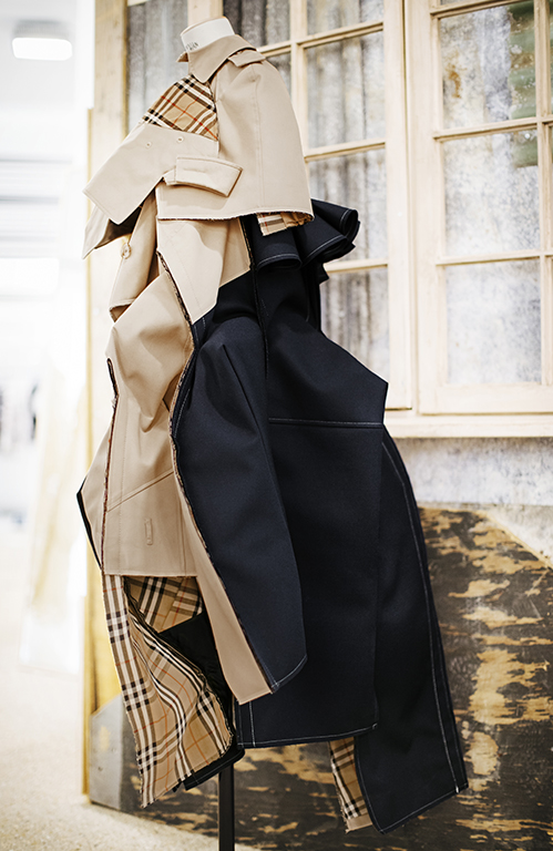 Comme des garcons burberry outlet