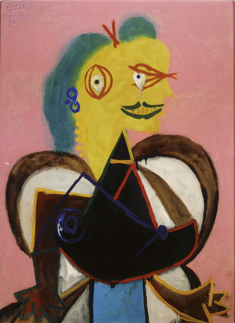 Picasso Portraits_Pablo Picasso_Portrait of Lee Miller à l’Arlésienne