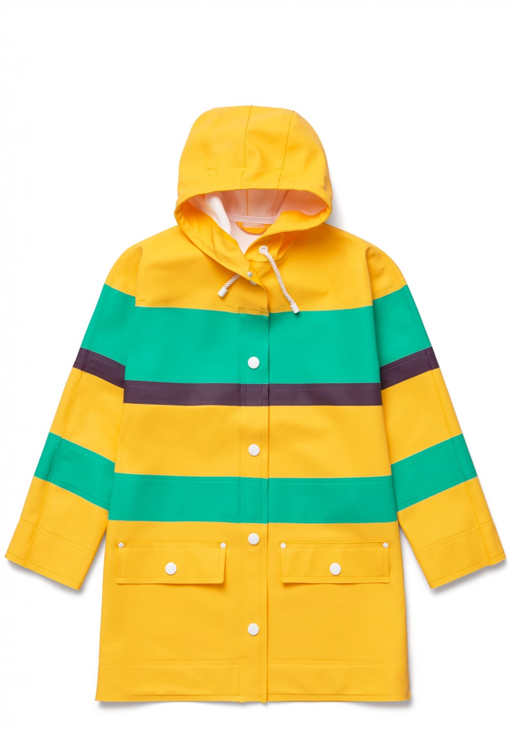 02 Stutterheim for Marni Spring18_Woman_DolmanCoat_YellowMulti_Product