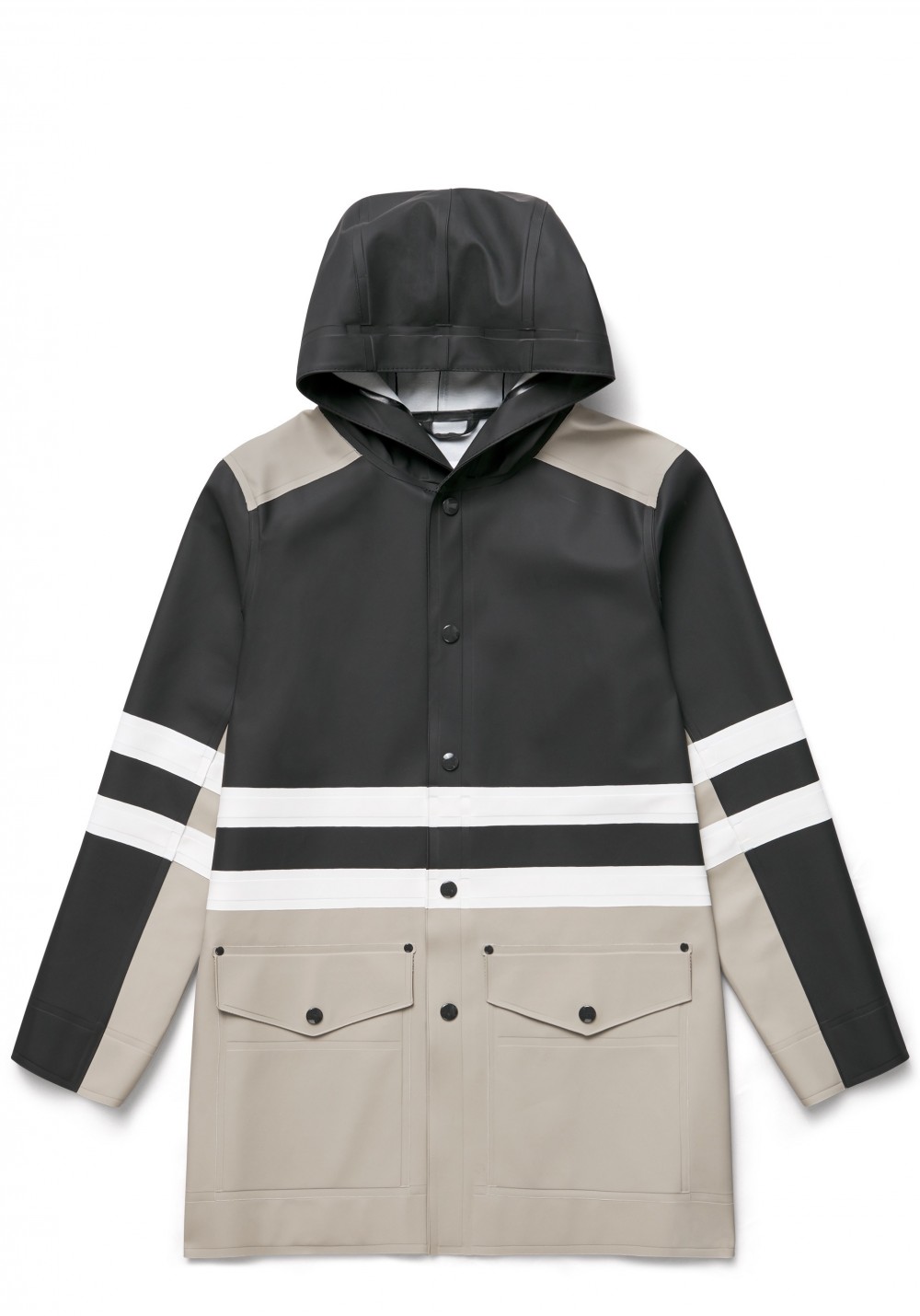 04 Stutterheim for Marni SS18_Man_StripeCoat_BlackMulti_Product