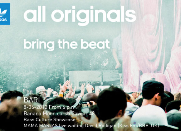 all Originals Bring the Beat - BARI save the date bari