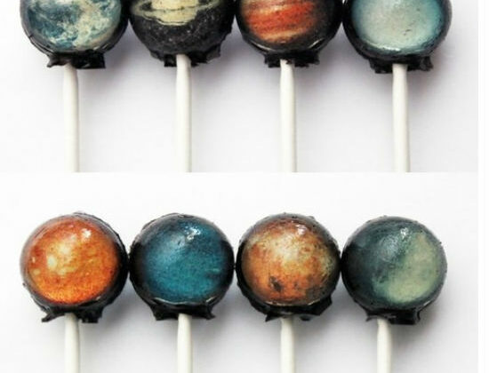 Planets Lollipops planets