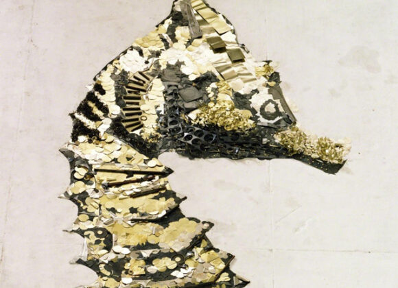 Vik Muniz's Gold Scrap Animals muniz-7
