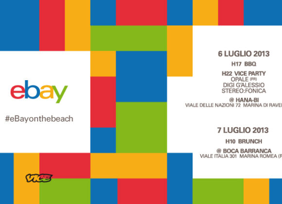 #weekendonthebeach FLYER EBAY orizzontale