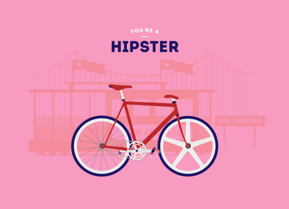 You Are What You Ride hipster1