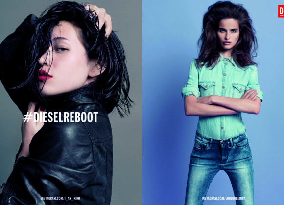 #DIESELREBOOT  CAMPAGNA  FW 13 KIKO1-LOULOU