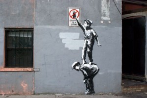Banksy a New York day1