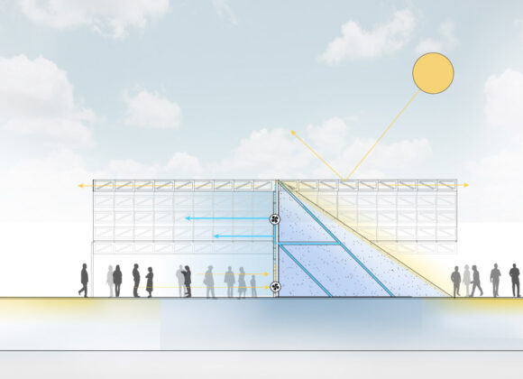 DesignMiami/ entrance installation unveiled dezeen_design-miami-pavilion-by-Formlessfinder_5_1000