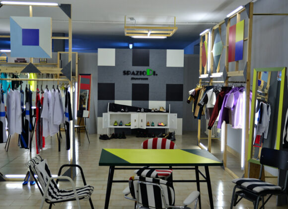 Spazio Di. | Lo showroom tutto colore e geometria Spazio Di. Showroom