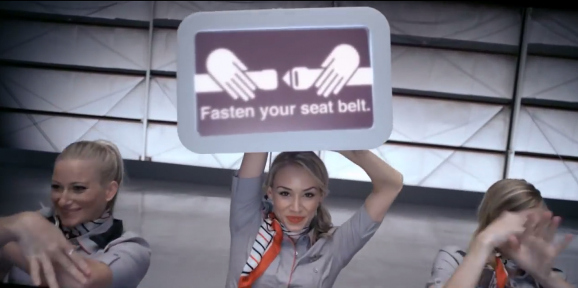 Virgin America Safety video