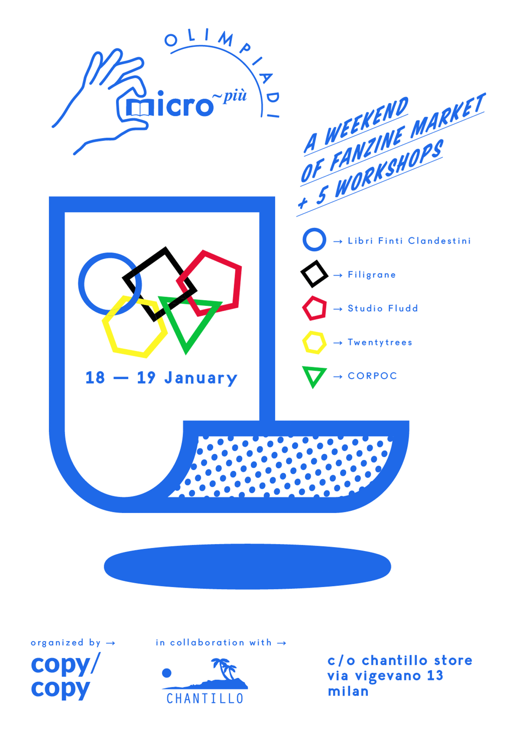 MICROpiù OLIMPIADI polkadot