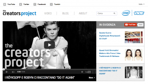 The Creators Project di Vice e Intel arriva in Italia homepage