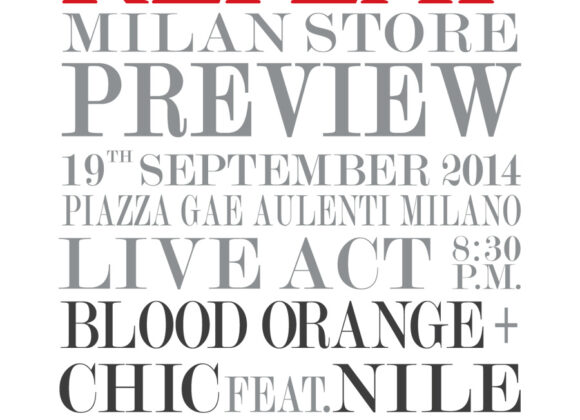 REPLAY is back in MILANO! #REPLAYTHESTAGE Save the Date final