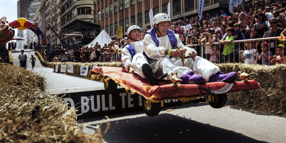 Red Bull "SoapBox Race" 2014 Magic Carpet - Action