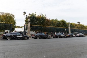 STELLA McCARTNEY veste la Jaguar XE FEEL XE fleet in Paris