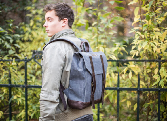 Property Of... - Trey Backpack PROPERTY_OF_Trey_Backpack_Graphite_WaxedCanvas_1