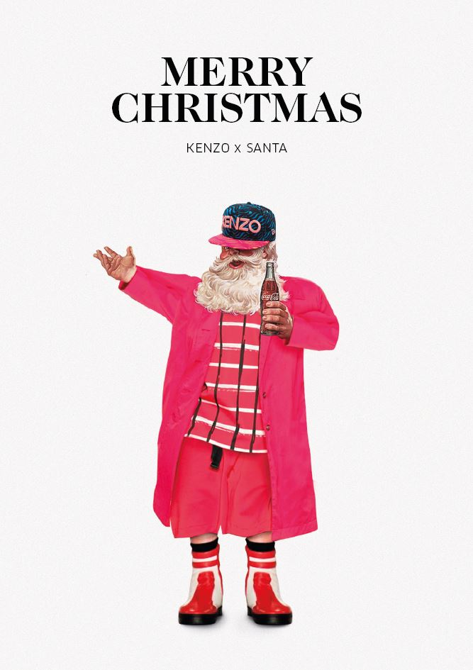 My Santa is better than yours kenzo x santa