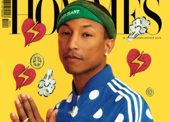 Maurizio Cattelan interpreta Pharrell Williams x L'Officiel Italia Pharrell x L'Officiel cover
