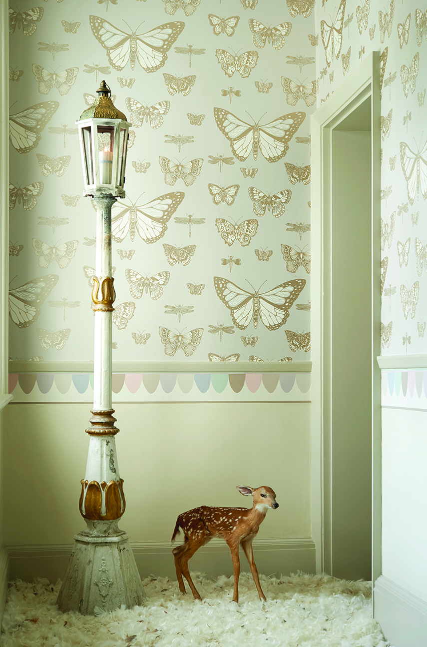 Cole & Son’s Whimsical Wallpaper Collection Polkadot