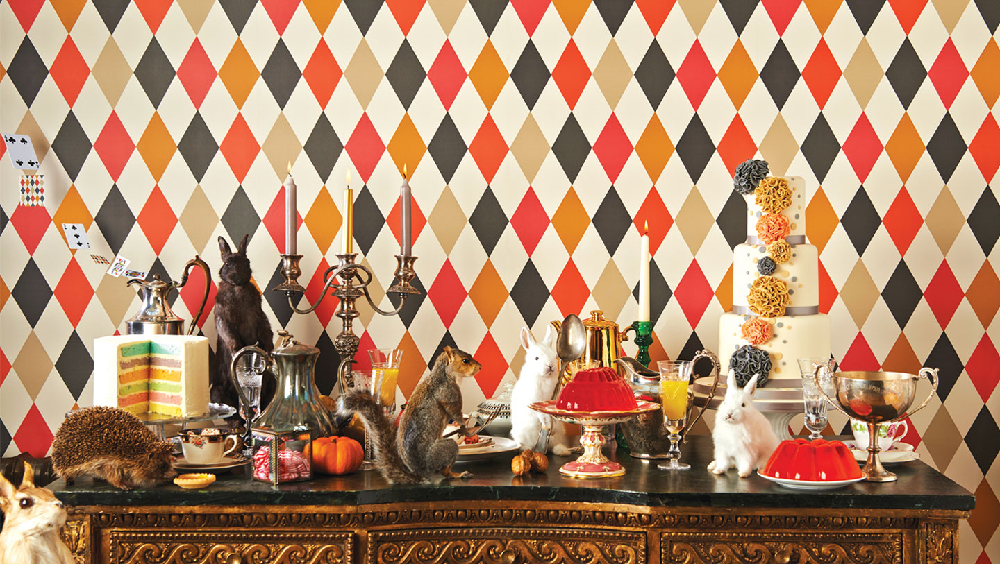 Cole & Son’s Whimsical Wallpaper Collection Polkadot