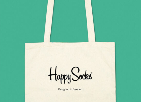Happy Socks: happiness everywhere ToteFront
