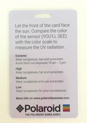 Polaroid App + Rainbow Collection Foto-Card- retro