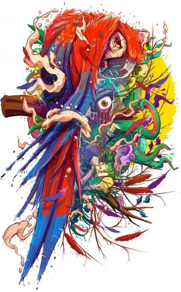 Parrot designed by Thiago Neumann