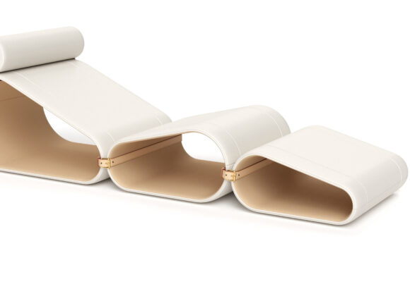 Louis Vuitton Salone del Mobile 2016 LOUIS VUITTON_CHAISE_LONGUE_BLANC
