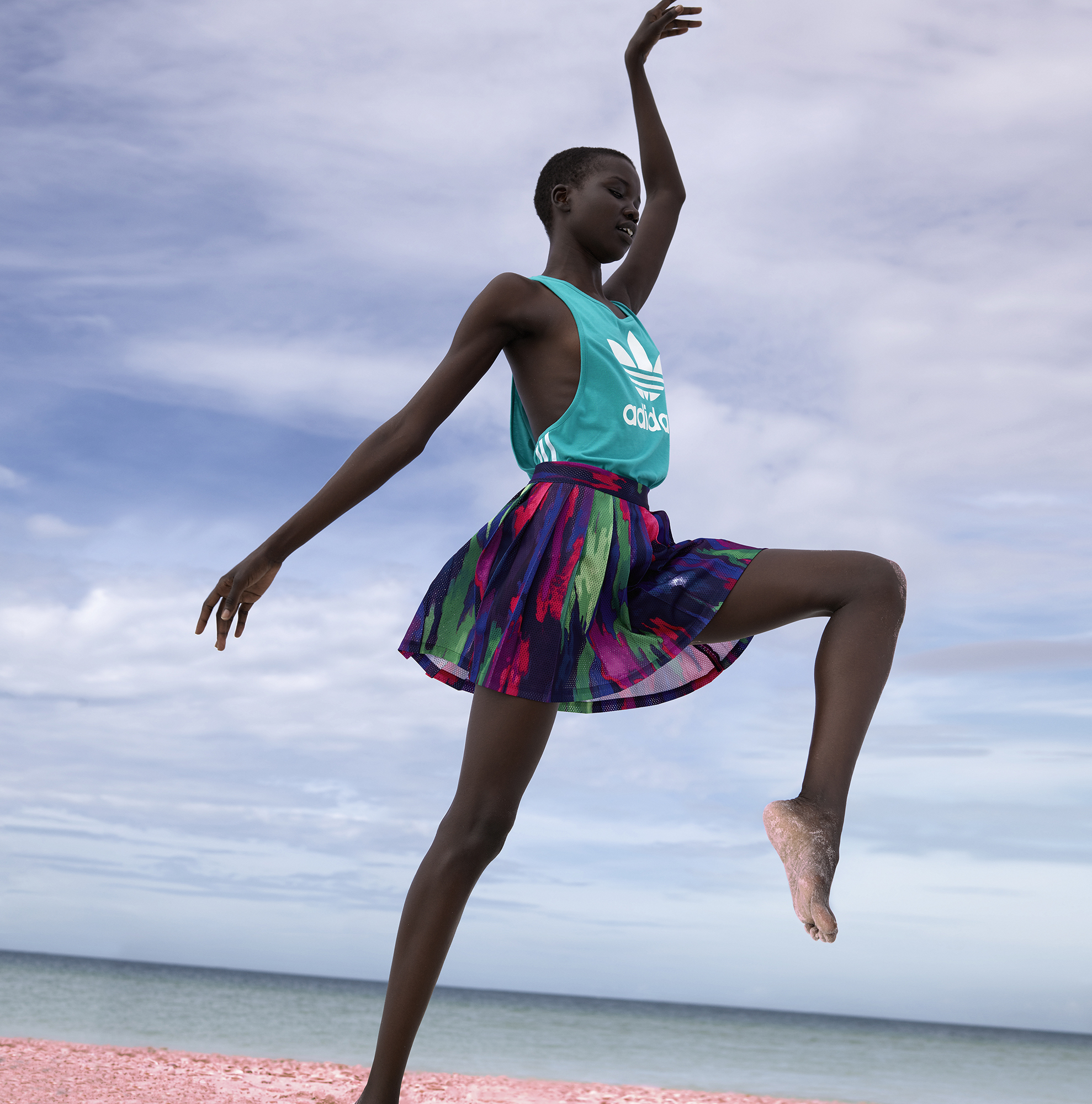 adidas pharrell pink beach