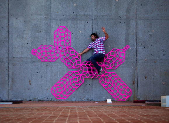Aakash Nihalani, lo street artist delle illusioni ottiche in mostra a Milano Schermata 2018-03-27 alle 18.41.04