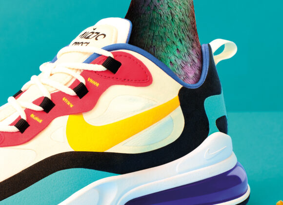 NIKE AIR MAX 270 REACT: L'ESCLUSIVA COLLABORAZIONE CON TOILETPAPER Piccione Scarpa + logo