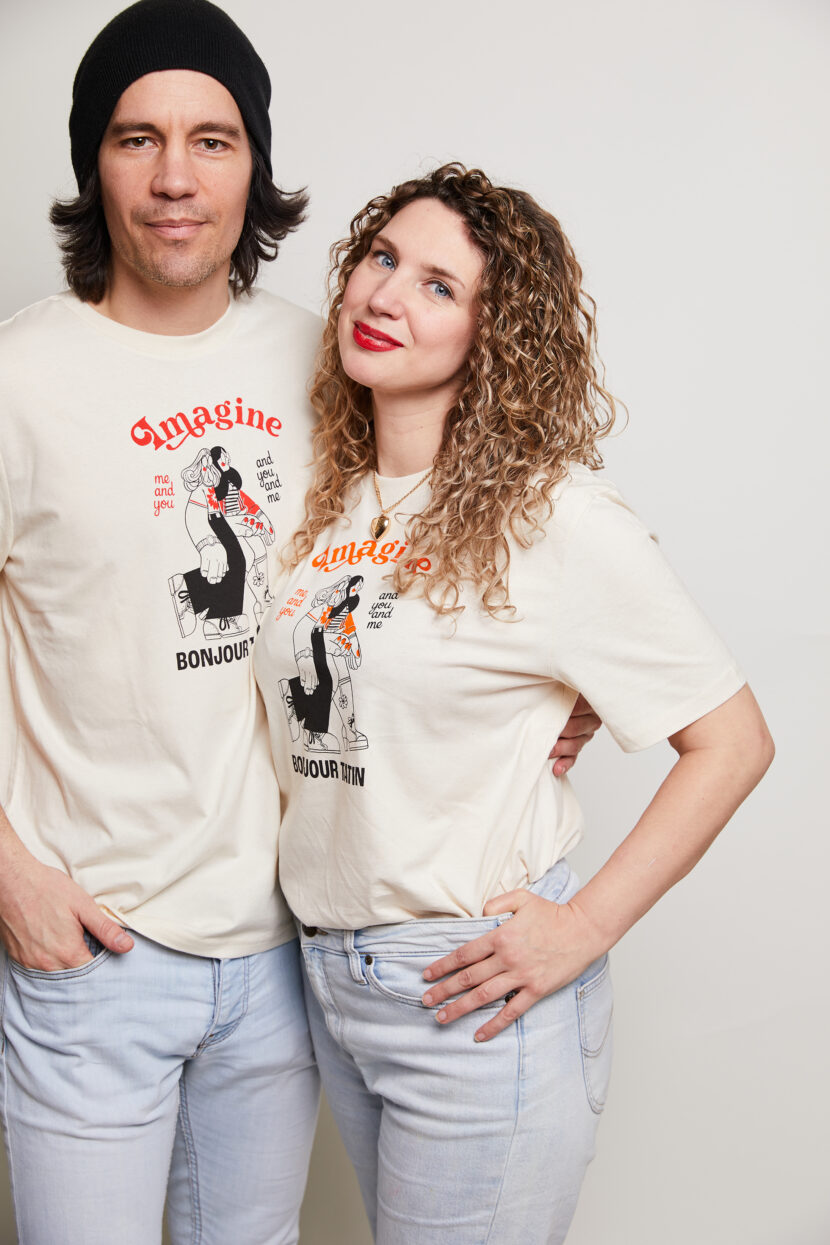 BonjourTatin sfeer Unisex Shirt Imagine Me And You € 34,95