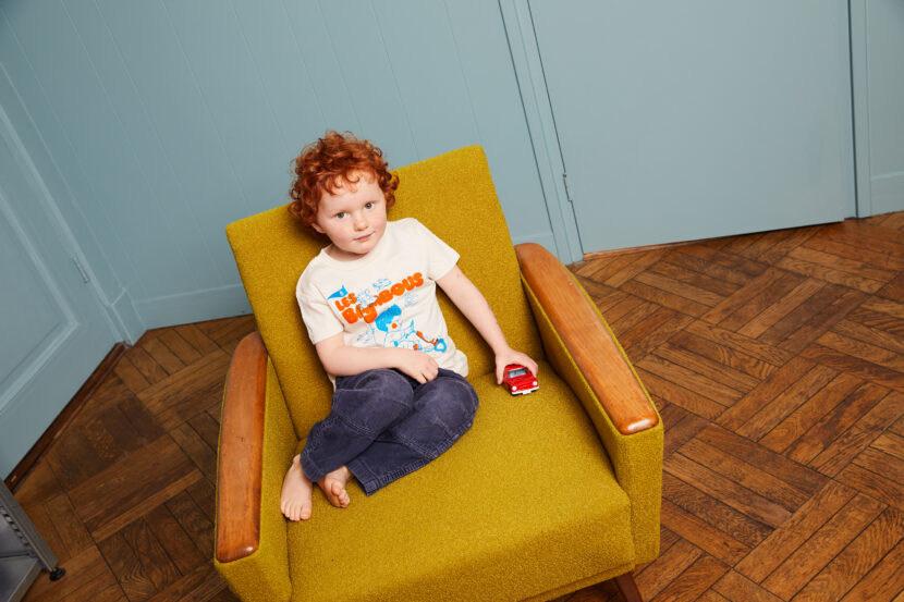 BonjourtTatin sfeer T-Shirt Skelter organic cotton €26,95 - chair